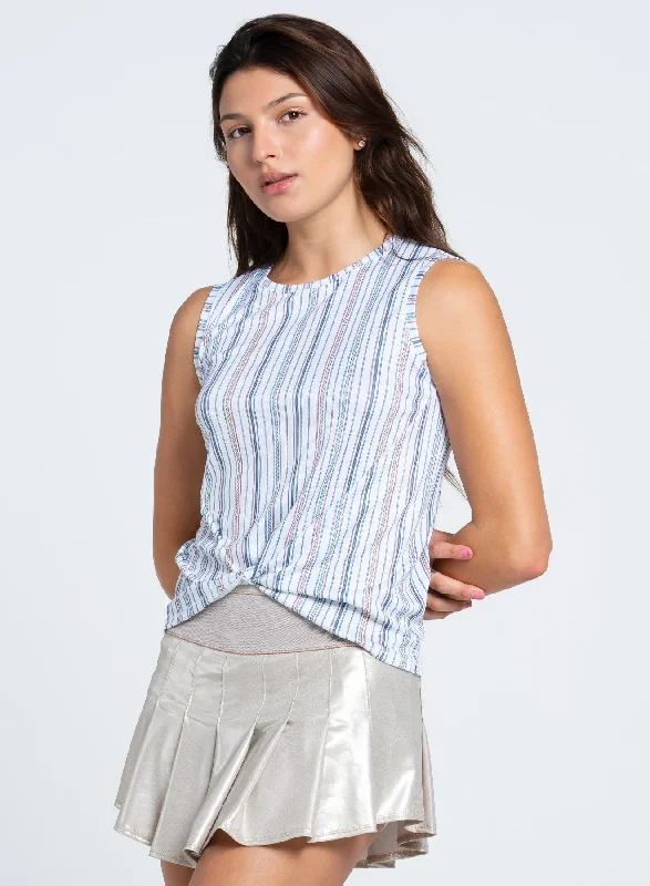 Chic Trends Unveiled Lucky Stripe Tank