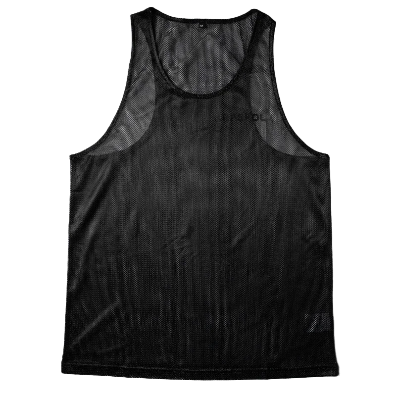 Vintage-Inspired Garments RASKOL Black MESH Tank Top (LIMITED EDITION)