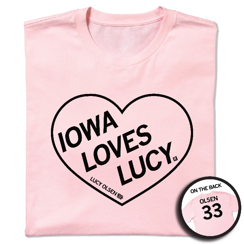 Women's Professional Attire Iowa Loves Lucy Pink