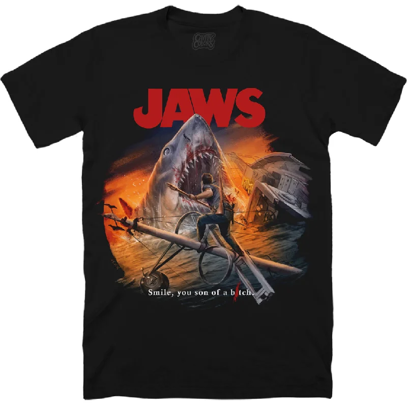 Women's Holiday Attire JAWS - T-SHIRT