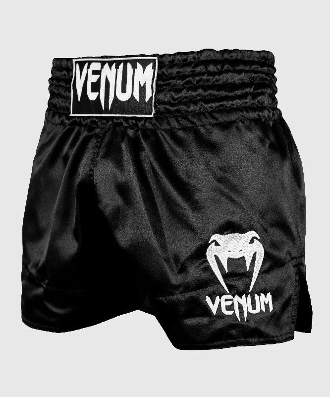 Premium Style Offers Venum Muay Thai Shorts Classic - Black/White