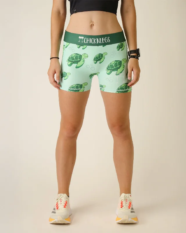 Women's Trendy Clothes Women's Sea Turtles 3" Compression Shorts