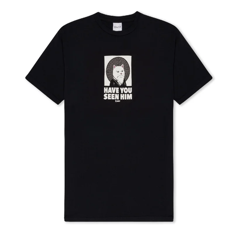 Women's Clothing Apparel Sets Have You Seen Him? Tee (Black)