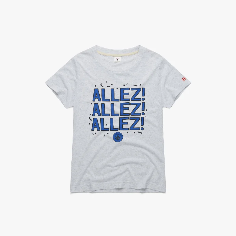 Chic Women's Garments Women's CF Montreal Allez! Allez! Allez!