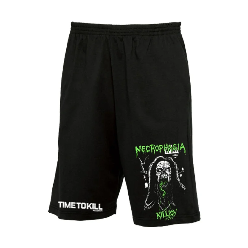 Women's Fashionable Clothing Sets Necrophagia "Moribundis Grim official shorts" Shorts