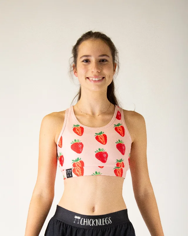 Affordable Luxury Fashion Women's Strawberry Szn OG Sports Bra