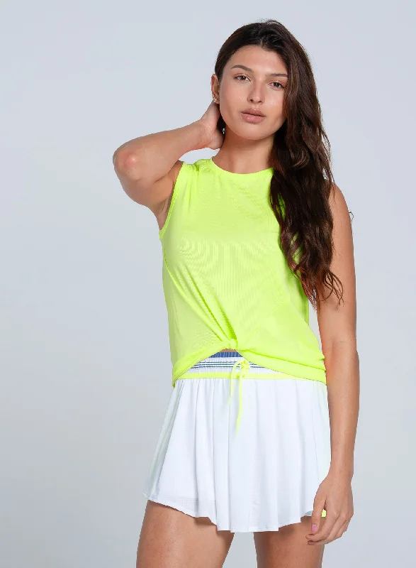 Casual Chic Women's Clothes Twist Front Tank