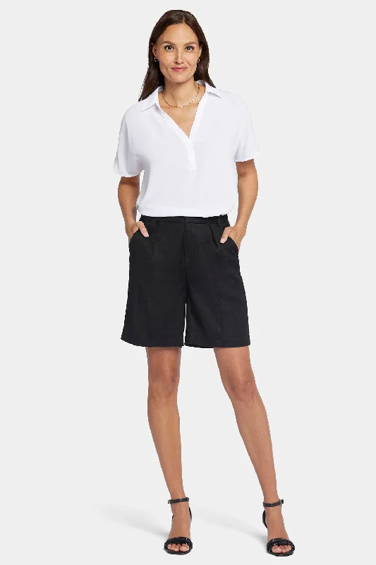 Women's Trendy Attire Relaxed Shorts  - Black