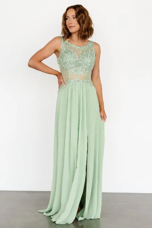 Style Without Limits Konstantina Gown | Sage