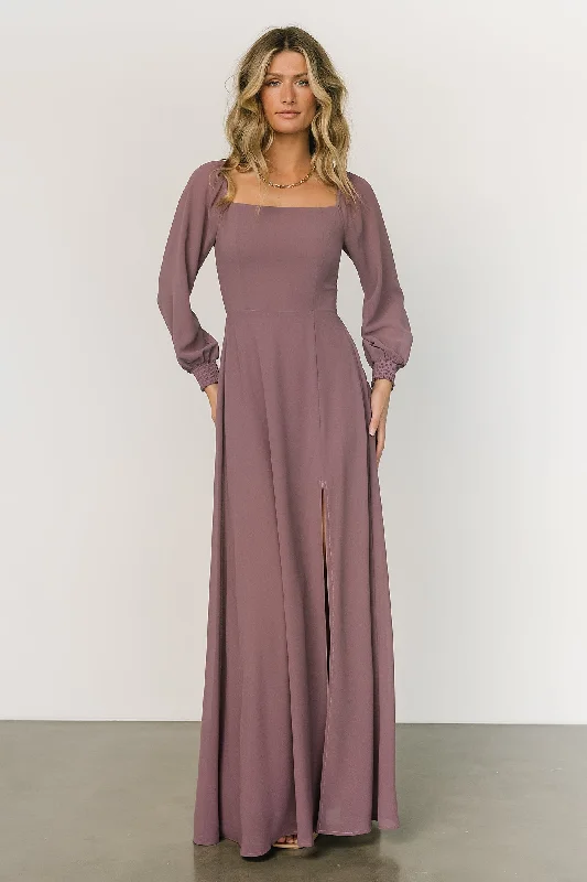 The Latest Trends Giselle Maxi Dress | Vintage Plum