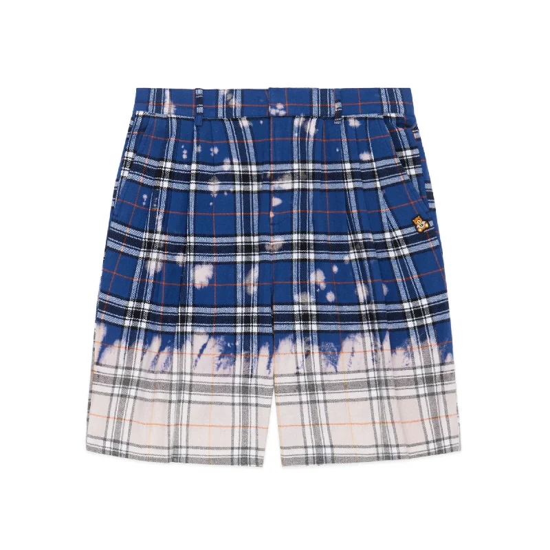 Timeless Elegance Sale Bleached Flannel Shorts