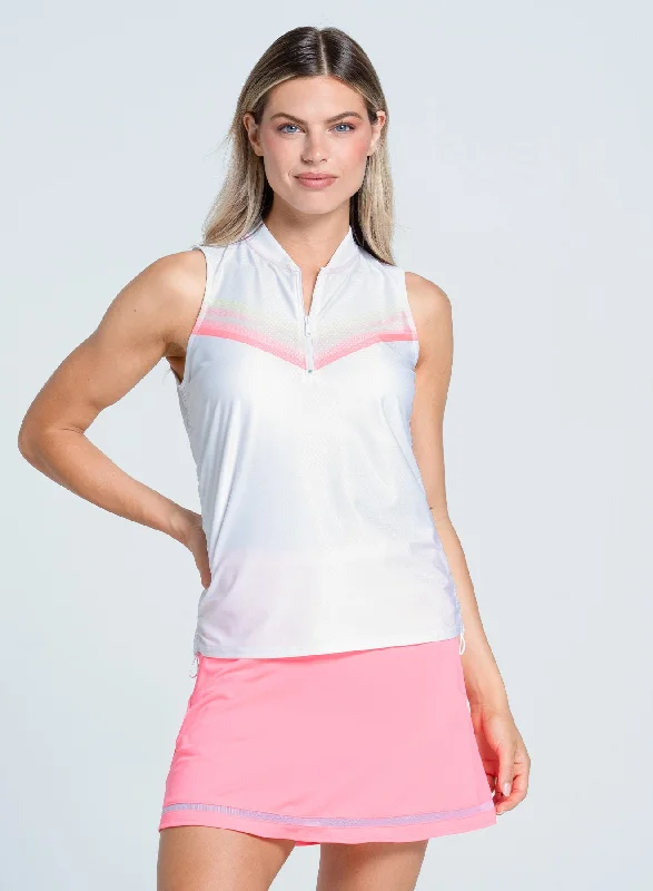 Discount Extravaganza Sunset Spin Zip Tank