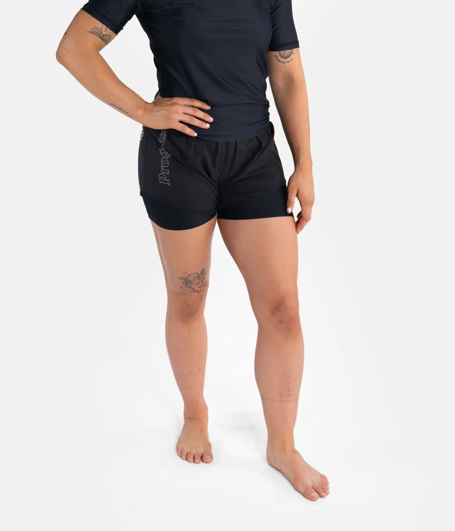 Women's Occasion Wear Apparel Women's Flex Hybrid Shorts - Black