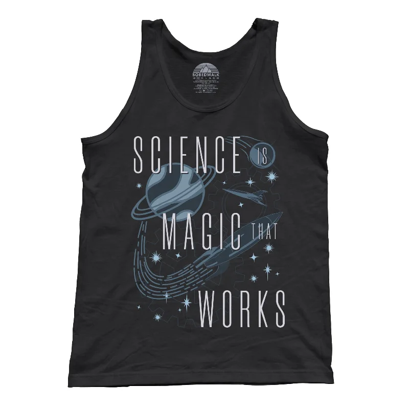 Fashion-Forward Women's Clothing Unisex Science is Magic That Works Tank Top