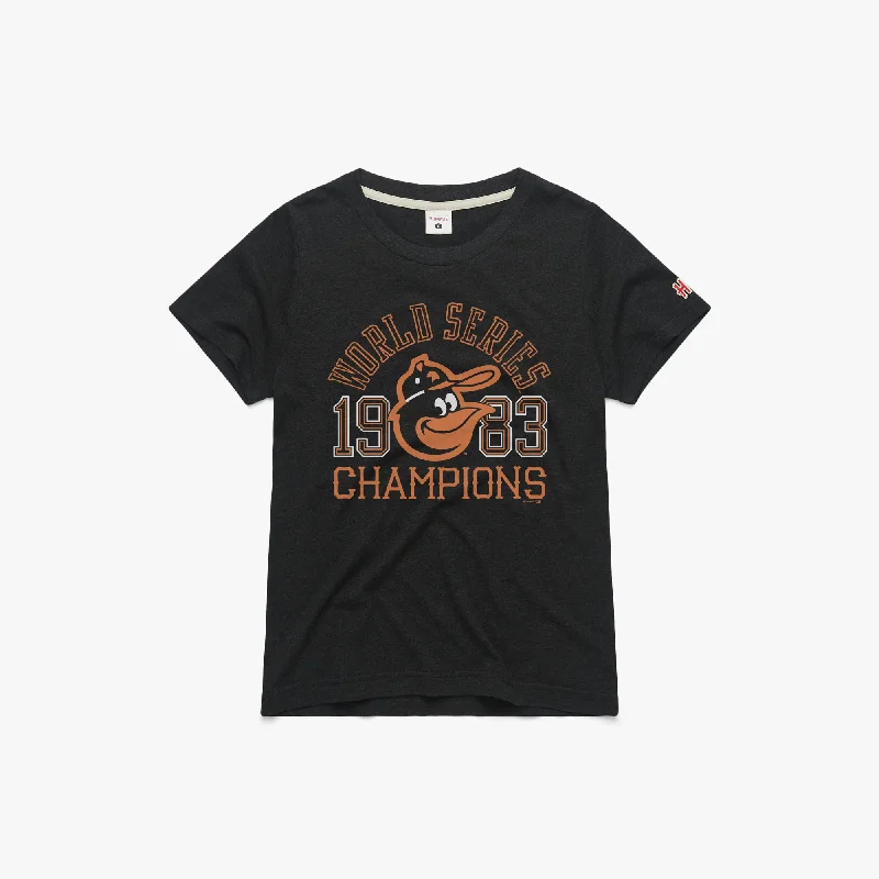 Crazy Discounts, Hurry Up Women's Baltimore Orioles 1983 World Series Champs