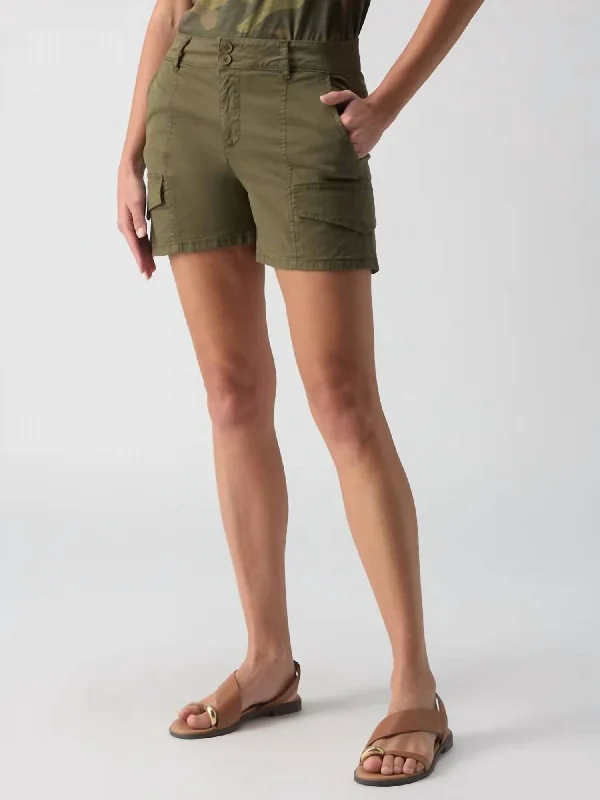 Avant-Garde Style Promotions Rebel Standard Rise Short In Hiker Green