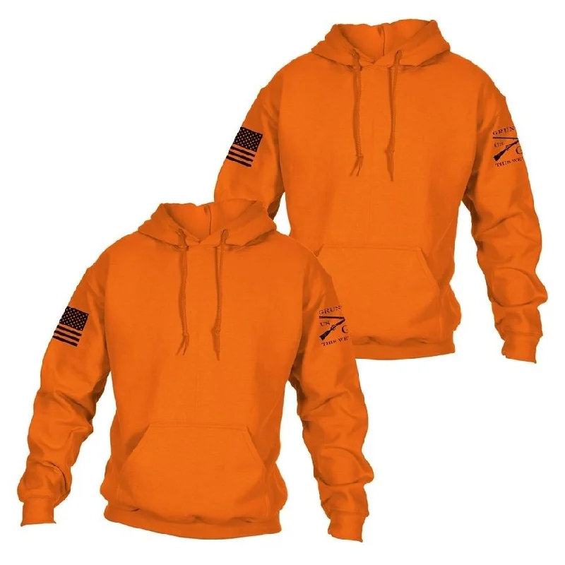 Casual Garments For Women Basic Hoodie 2 Pack - Safety Orange