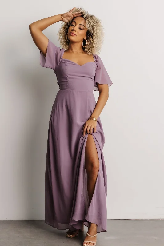 Hot Sale Sierra Sweetheart Maxi Dress | Lilac