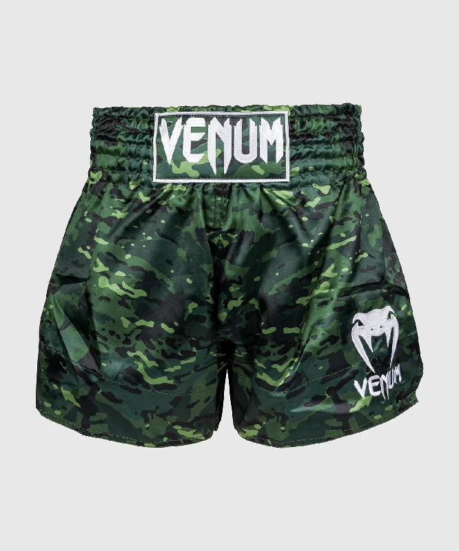 Inspired By You, Designed For You Venum Classic Muay Thai Shorts - Forest Camo