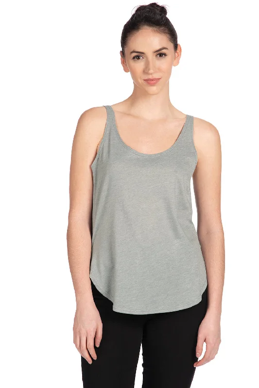 Women's Sporty Chic Clothes Next Level Womens Festival Tank Top - Heather Grey