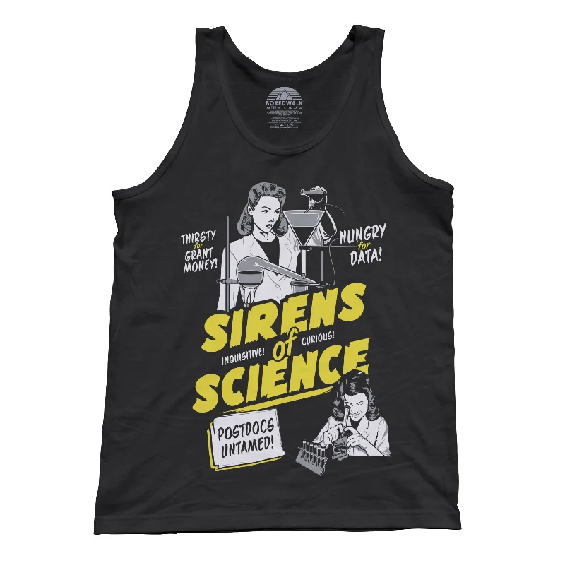 Chic Style Discounts Unisex Sirens of Science Tank Top - By Ex-Boyfriend