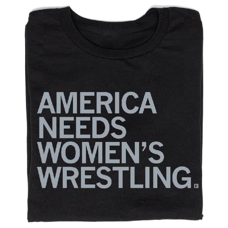 Women's Clothing Outfit Set America Needs Women's Wrestling