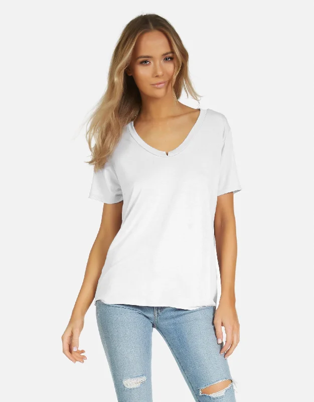 Shop Sale Items Delano Core Boyfriend Tee White