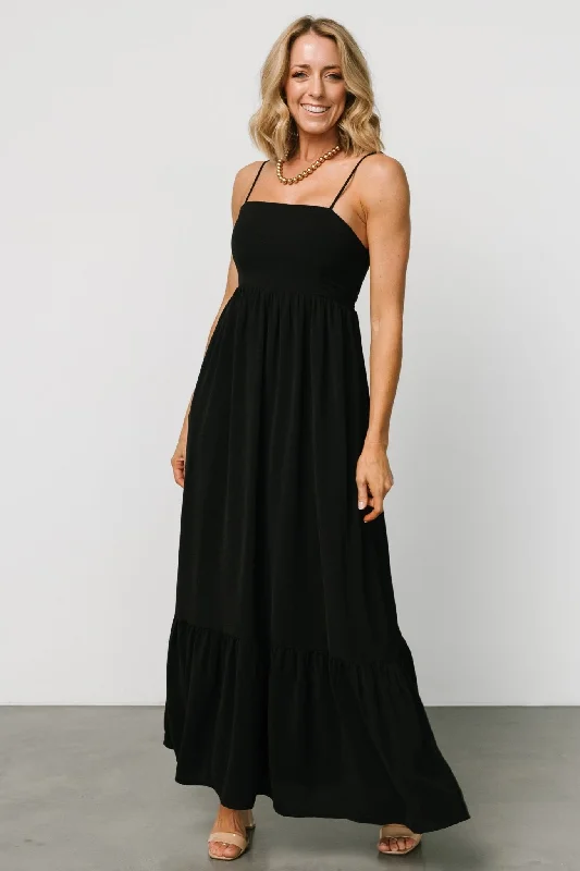 Fashionable Comfort Promotions Regan Tank Maxi Dress | Black