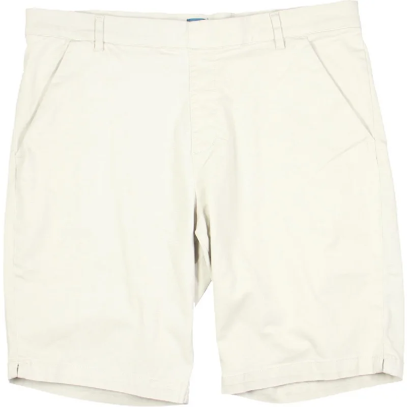 Sustainable Fashion Extravaganza Plus Maddie Womens Cotton Mid-Rise Bermuda Shorts