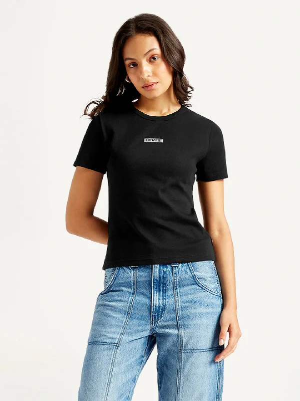 Urban Style Promotions Women's Solid Crew Neck T-Shirt