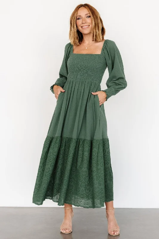 Flirty Fashion Discounts Marcella Maxi Dress | Green