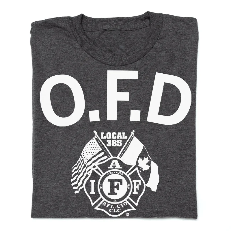 Hot Items Omaha Fire Department Curved Logo