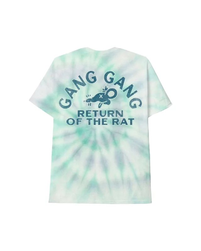 Chic Style Discounts Gang Gang/Return of The Rat Green Dye Tee