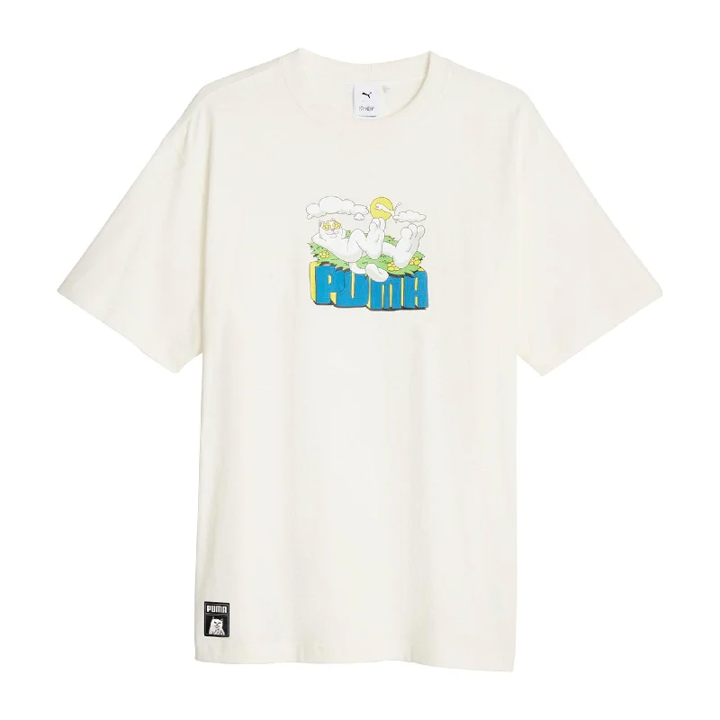 Trend Forward Threads PUMA X RIPNDIP Logo Tee (Warm White)