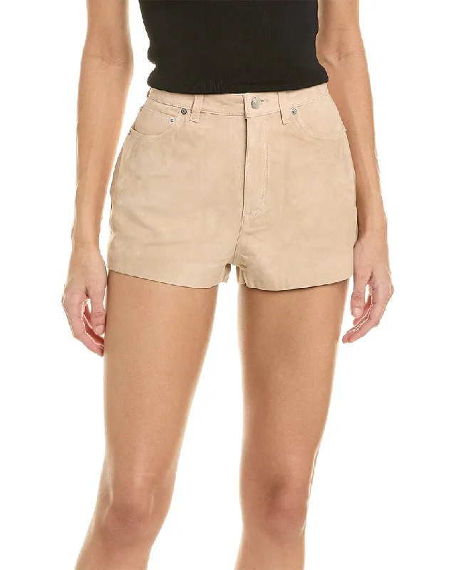 Women's Plus-Size Casual Outfit IRO Suede Short