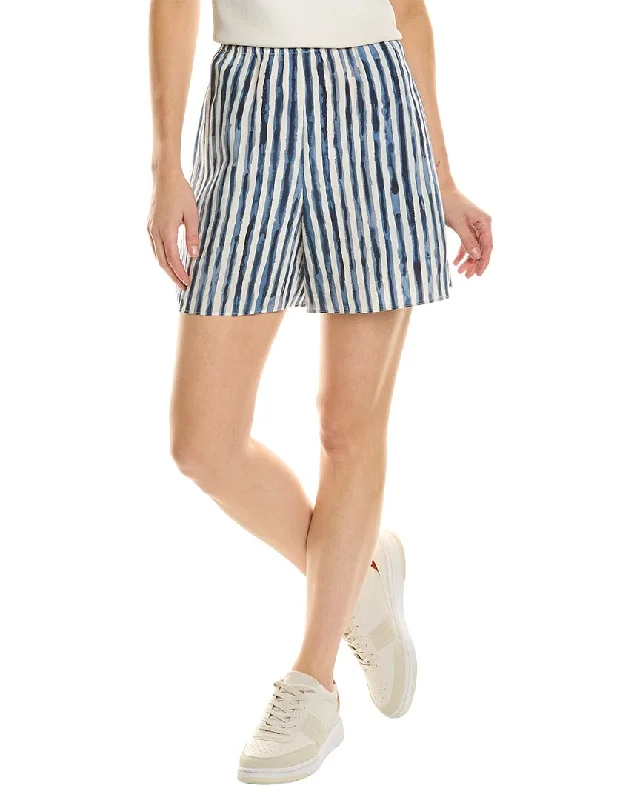 Seasonal Style Discounts Vince Painterly Stripe Pull-On Short