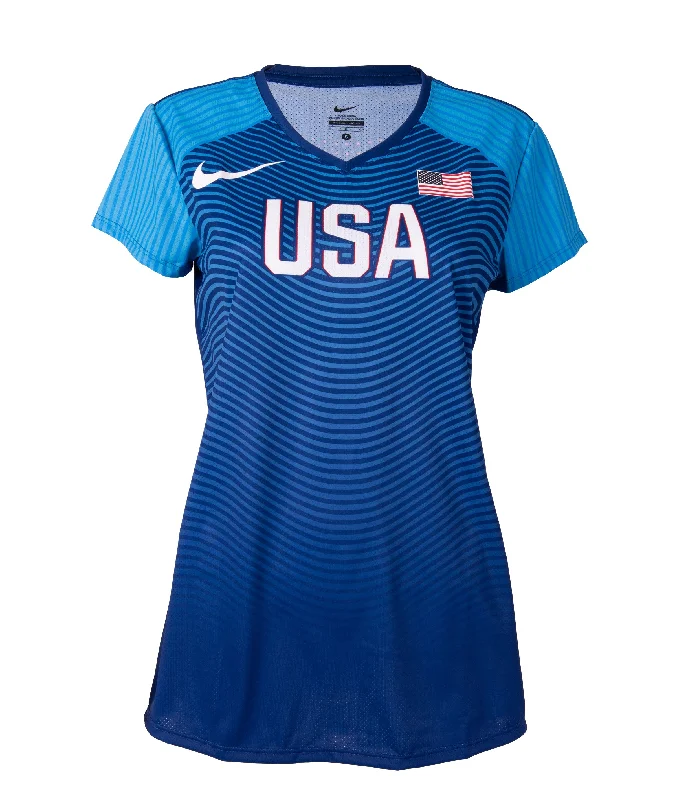 Classy Style Discounts Nike USA Women's Official Rio Team Throw Top