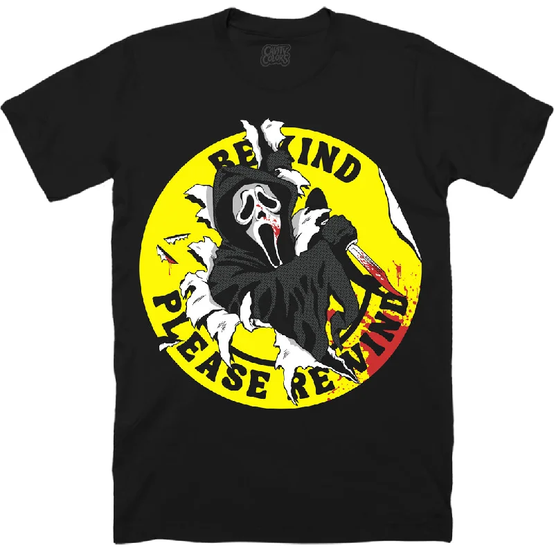 Women's Transitional Attire GHOST FACE: VIDEO STORE PSA - T-SHIRT