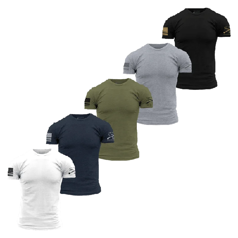 Women's Clothing Standard Issue Core 5-Pack Basic T-Shirts