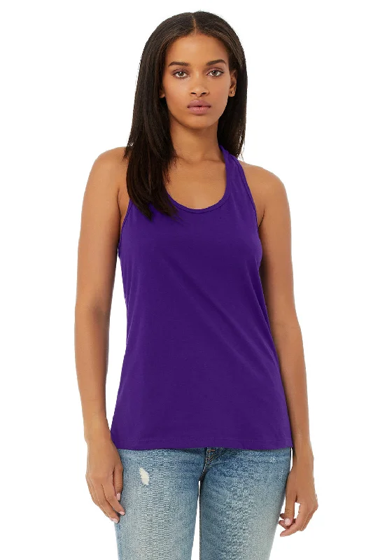 Women's Evening Clothing Bella + Canvas Womens Jersey Tank Top - Team Purple