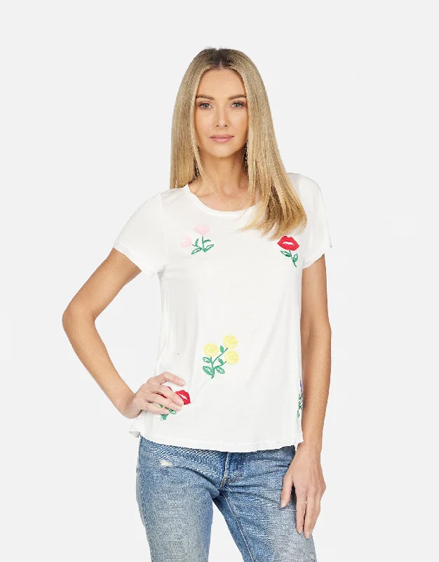 Limited Edition Bernadette Happy Floral Embroidery