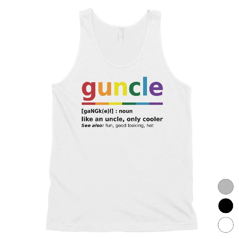 Women's Trendy Garments LGBT Guncle Mens Tank Top