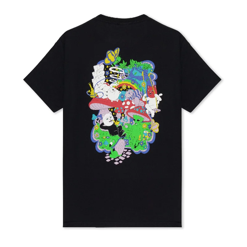 Street Style Discounts Rabbit Hole Tee (Black)