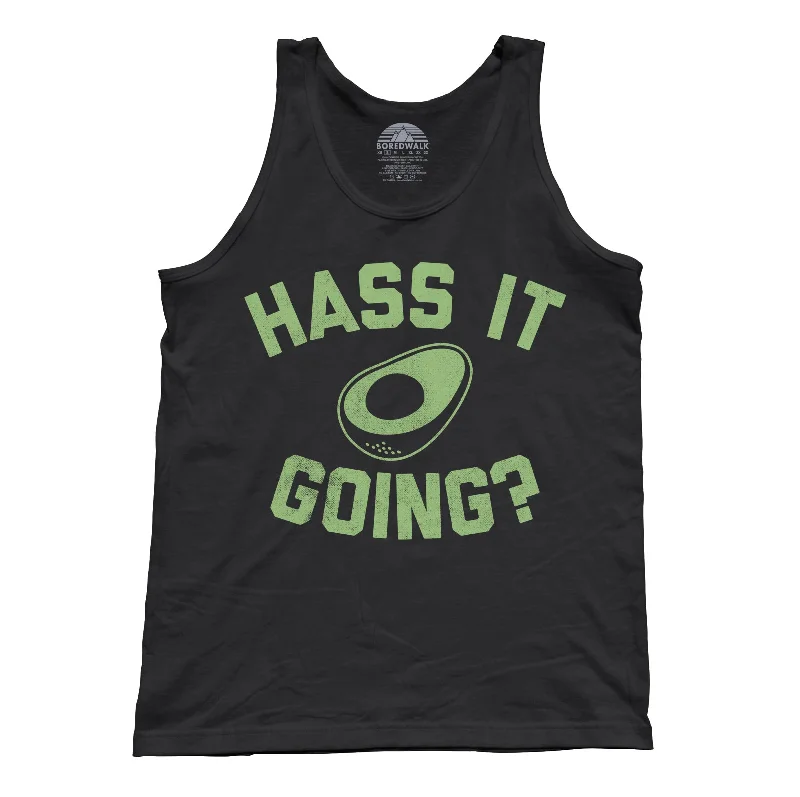 Retro Style Promotions Unisex Hass It Going Avocado Tank Top