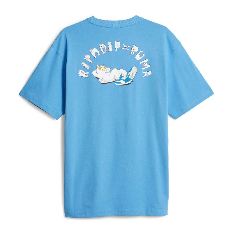 Style Revolution PUMA X RIPNDIP Graphic Tee (Regal Blue)