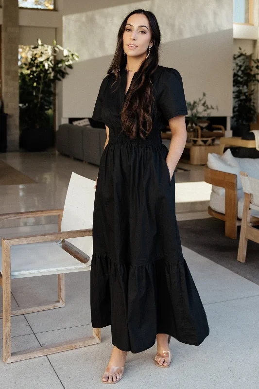 Street Chic Discounts Vera Maxi Dress | Black