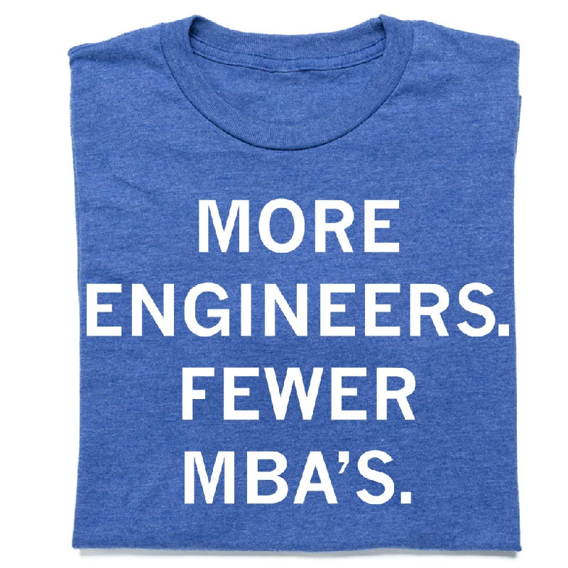 Comfortable Lounge Clothing More Engineers, Fewer MBAs