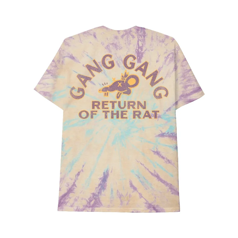 Timeless Style Promotions Gang Gang/Return of The Rat Purple Dye Tee