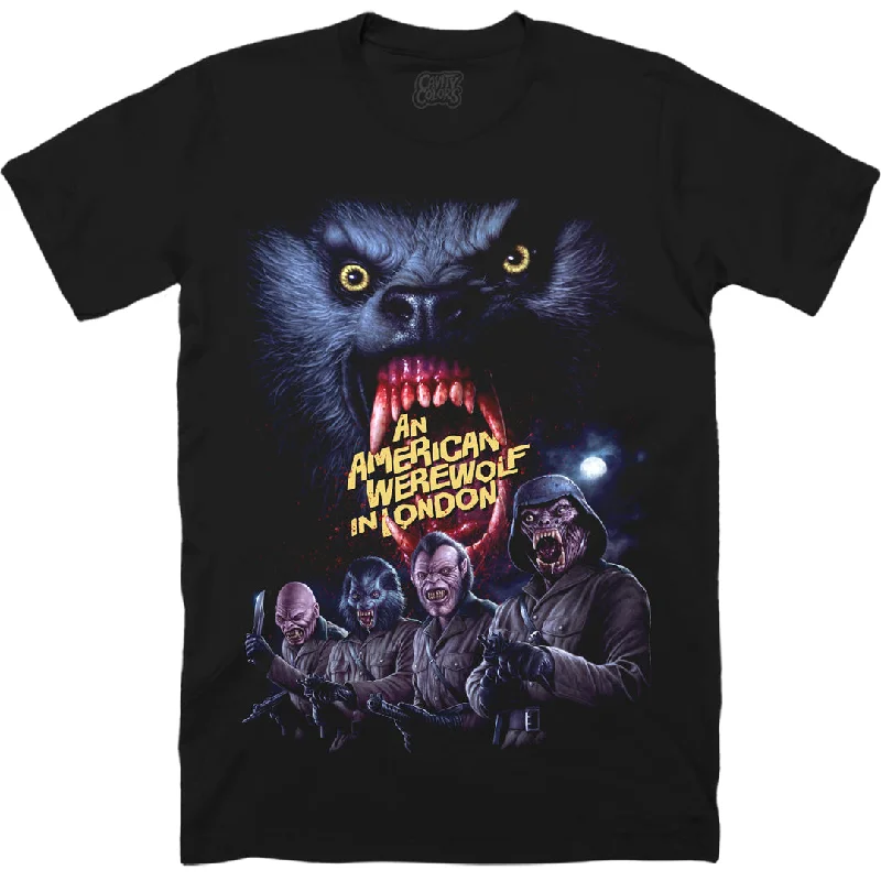 Vintage-Inspired Garments AN AMERICAN WEREWOLF IN LONDON: FEVER DREAM - T-SHIRT