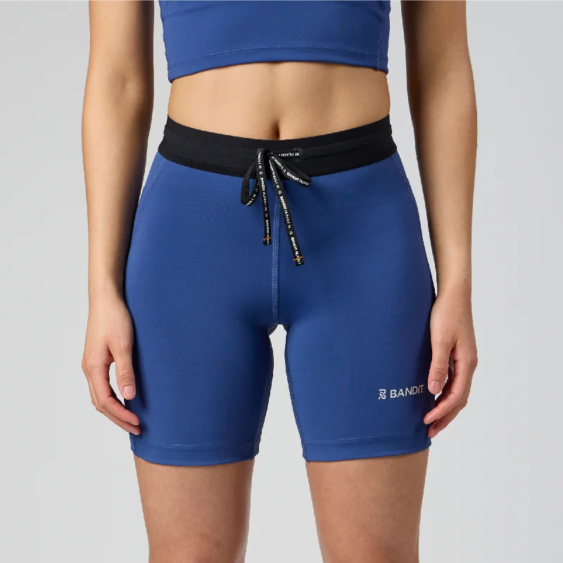 Flash Sale Stamina™ 7" Women's Compression Shorts - Space Blue